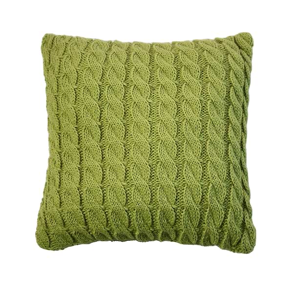 Фото - Наволочка Прованс вязаная декоративная Коса травяная 45х45 (028637) Фото - Наволочка Прованс вязаная декоративная Коса травяная 45х45 (028637)
