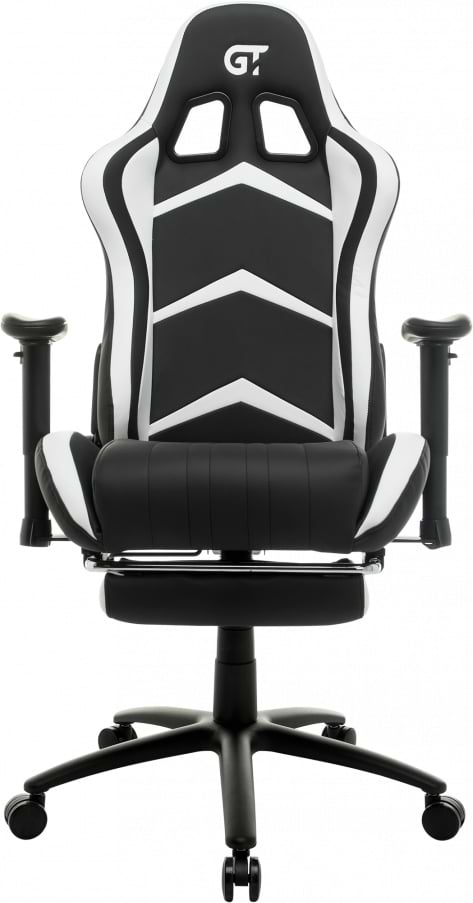 Фото - Крісло для геймерів GT Racer X-2534-F Black/White