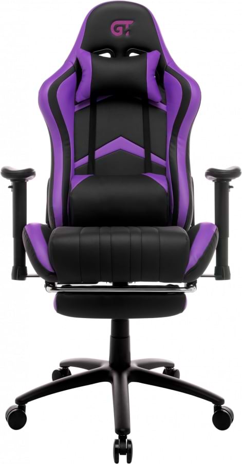 Фото - Крісло для геймерів GT Racer X-2534-F Black/Violet