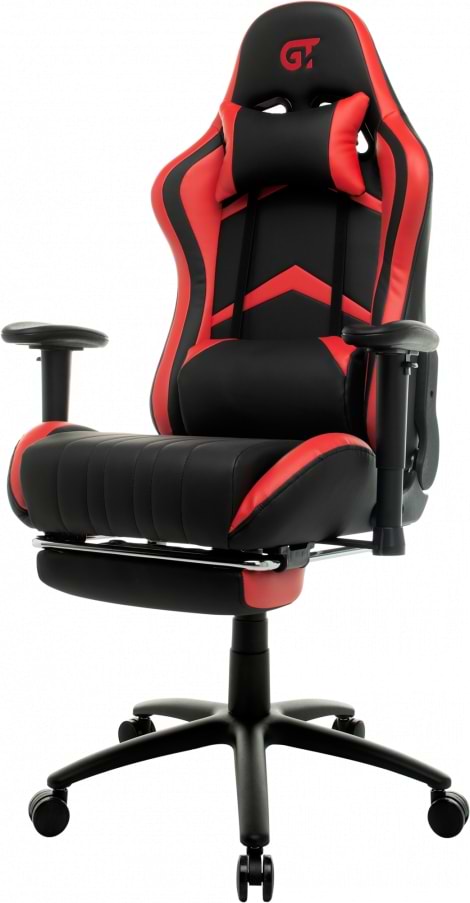 Кресло для геймеров GT Racer X-2534-F Black/Red - Фото 1