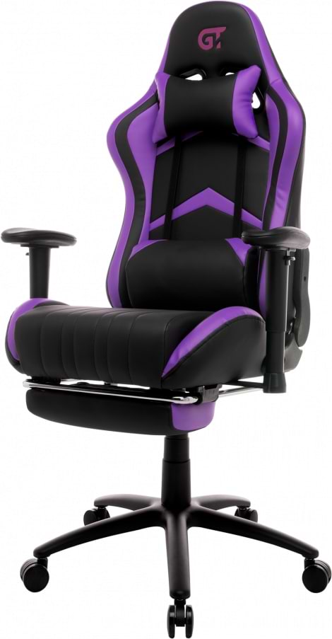 Фото - Крісло для геймерів GT Racer X-2534-F Black/Violet