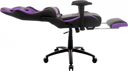 Фото - Крісло для геймерів GT Racer X-2534-F Black/Violet