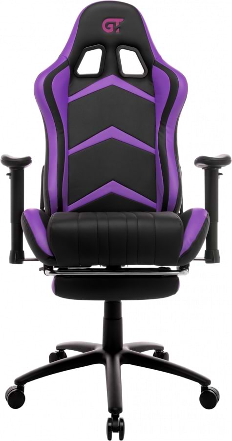 Фото - Крісло для геймерів GT Racer X-2534-F Black/Violet
