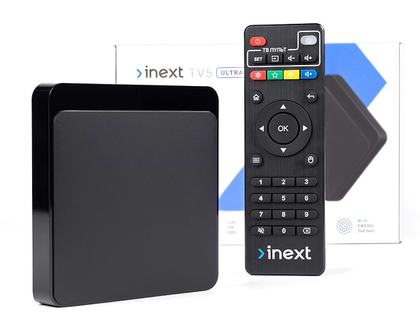 Фото - Стационарный медиаплеер iNeXT TV5 Ultra