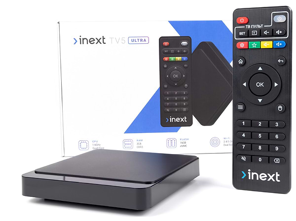 Фото - Стационарный медиаплеер iNeXT TV5 Ultra