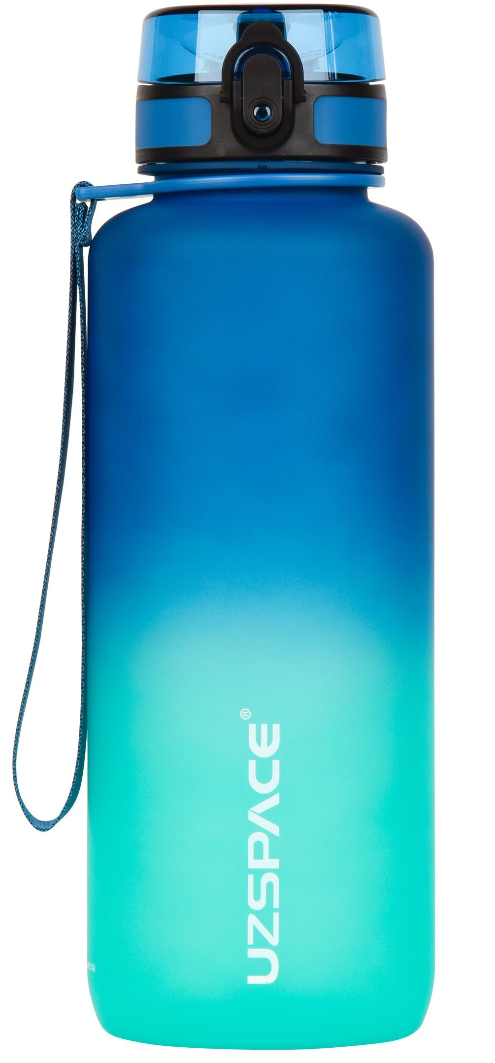 Бутылка для воды UZspace 3056 Frosted 1500 мл Голубовато-зеленая