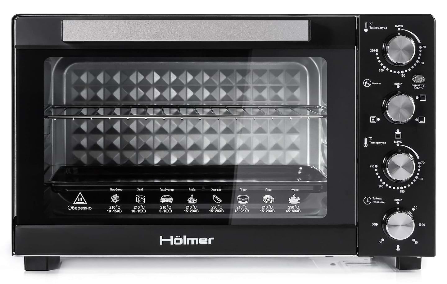 Піч електрична Holmer HEO-248CB