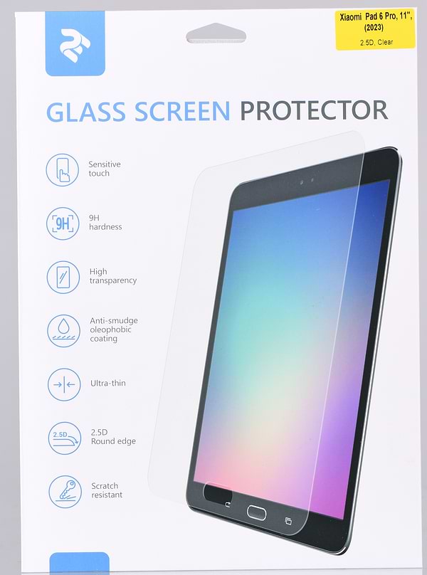 Фото - Захисне скло для планшета 2E for Xiaomi  Pad 6 Pro 11" (2023) 2.5D Clear (2E-MI-PAD6P-LT2.5D-CL)