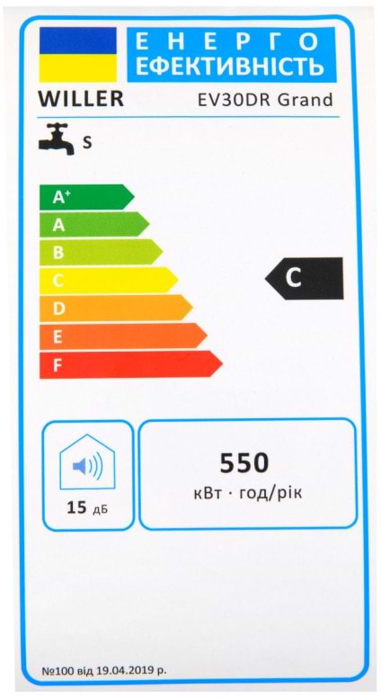 Фото - Водонагреватель Willer EV30DR Grand