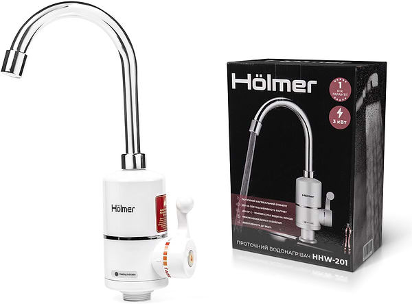 Фото - Водонагреватель проточный Holmer HHW-201