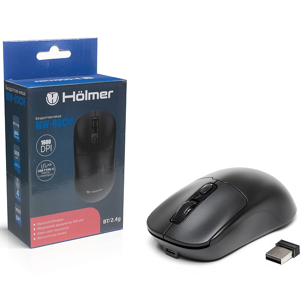 Фото - Мышь беспроводная Holmer MW-03OF