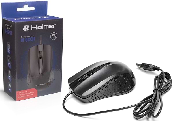 Фото - Мышь проводная Holmer M-02OF