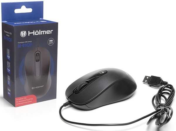 Фото - Мышь проводная Holmer M-01OF