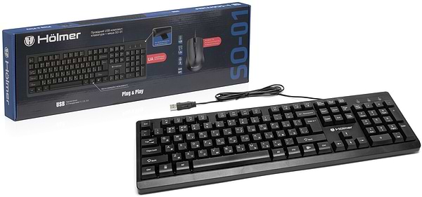 Фото - Клавиатура+мышь Holmer SO-01