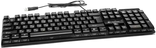 Фото - Клавиатура проводная игровая Holmer с подсветкой (K-01GS)