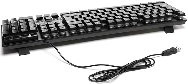 Фото - Клавиатура проводная игровая Holmer с подсветкой (K-01GS)