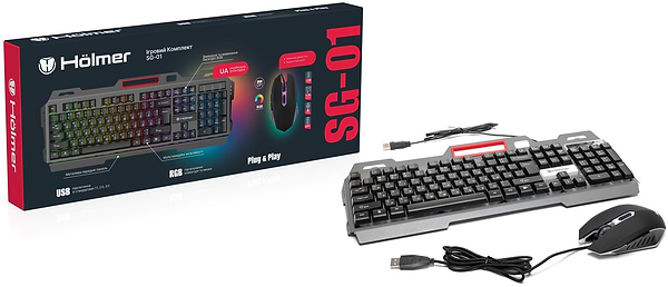 Фото - Клавиатура+мышь Holmer SG-01