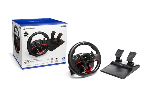 Фото - Руль Hori Wireless Racing Wheel Apex for Playstation 5, PlayStation 4 and PC (SPF-022U)