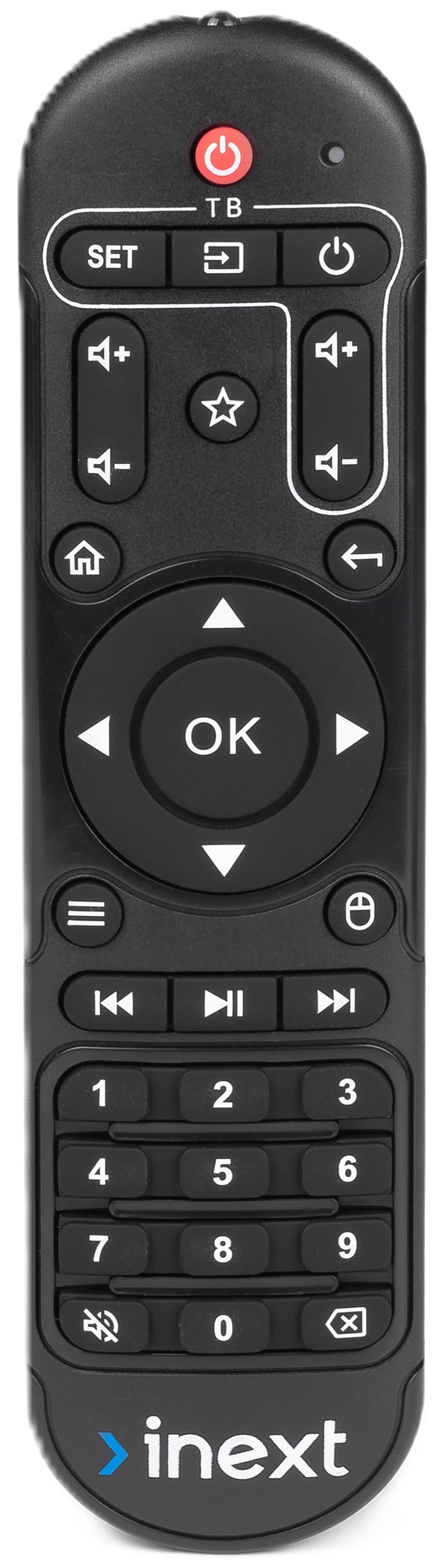 Пульт iNeXT V3.0 до TV5/TV5 ultra/TV4/4K ultra/TV3/4K2 (NXT-011)