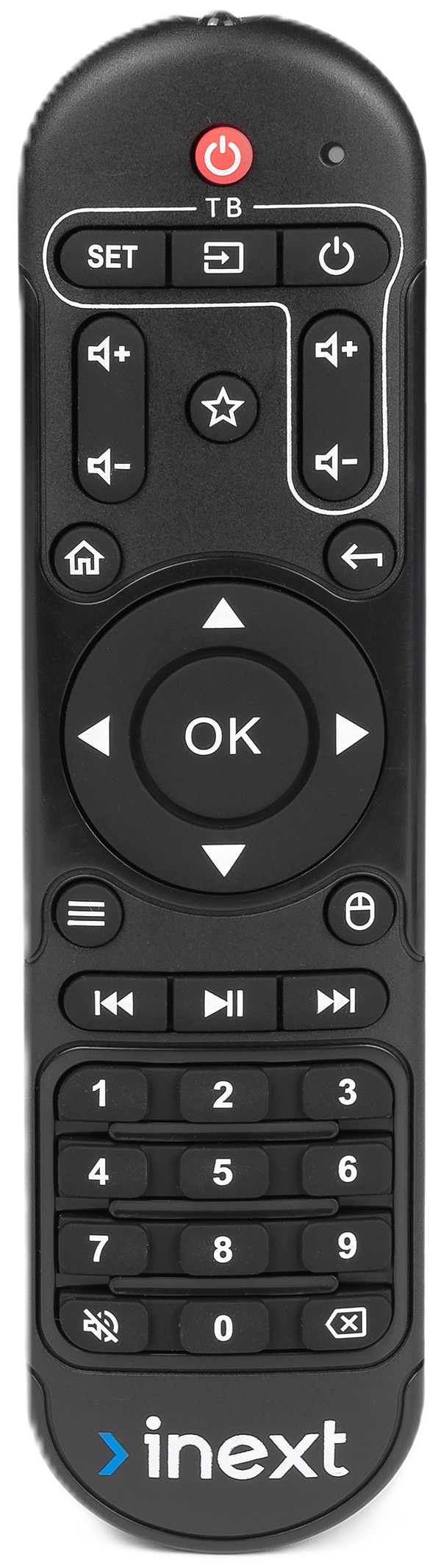 Фото - Пульт iNeXT V3.0 до TV5/TV5 ultra/TV4/4K ultra/TV3/4K2 (NXT-011)