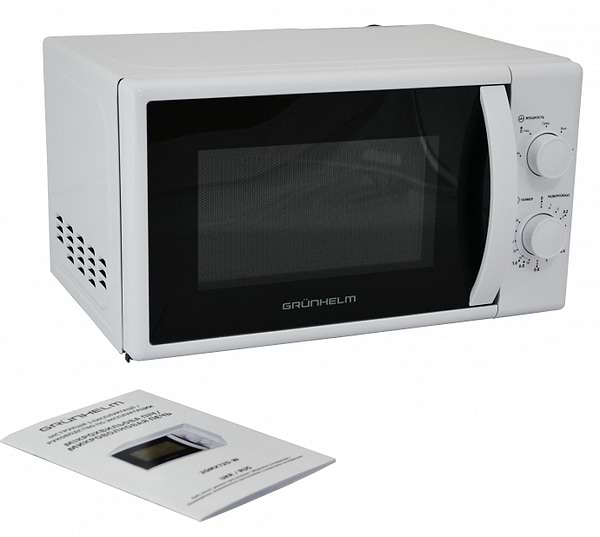 Фото - Микроволновая печь (СВЧ) Grunhelm 20MX720-W