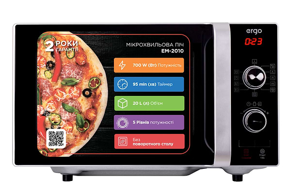 Фото - Мікрохвильова піч (НВЧ) Ergo EM-2010