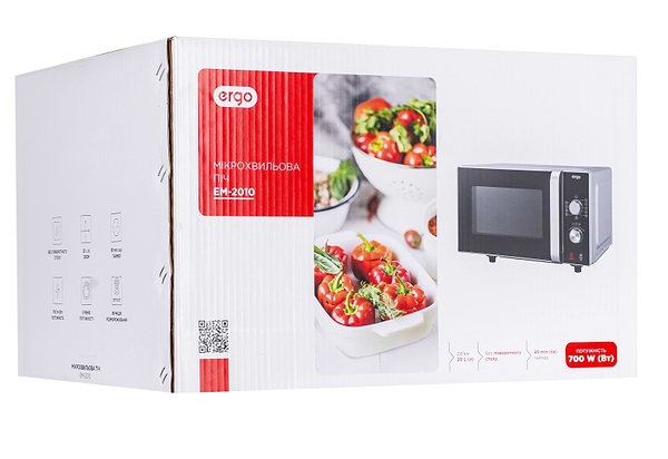Фото - Мікрохвильова піч (НВЧ) Ergo EM-2010