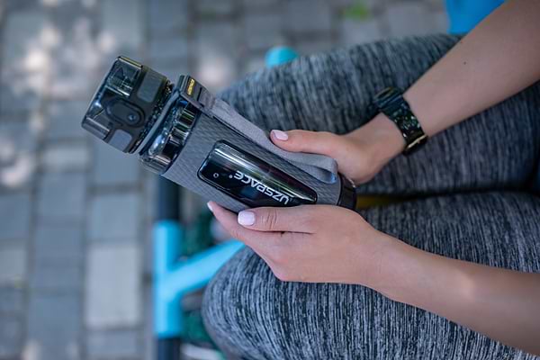 Фото - Пляшка для води UZspace 5044 Diamond 450 мл графітова