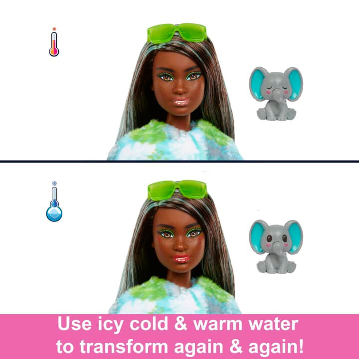 Фото - Кукла Barbie "Cutie Reveal" серии "Друзья из джунглей" - слоненок (HKP98)