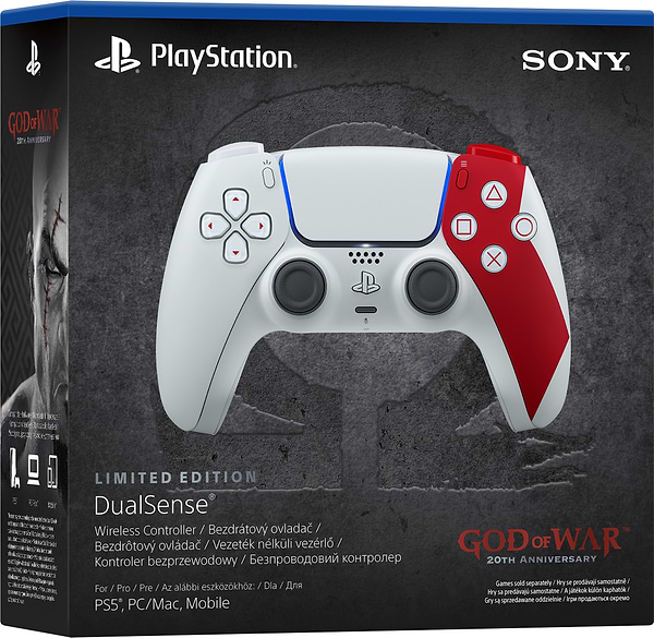 Фото - Геймпад PlayStation DualSense [God of War™ 20th Anniversary Limited Edition]