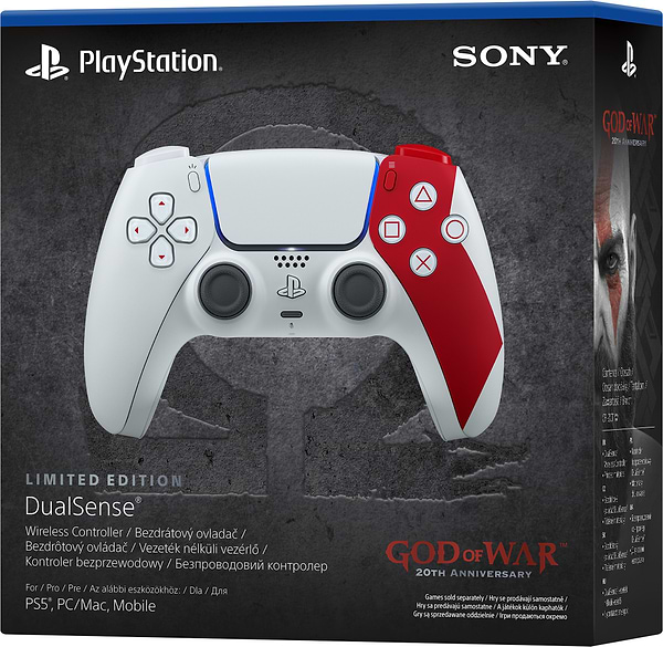 Фото - Геймпад PlayStation DualSense [God of War™ 20th Anniversary Limited Edition]