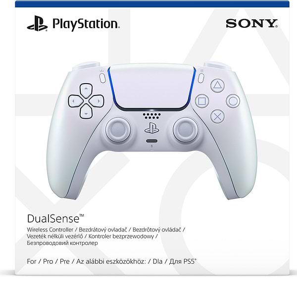 Фото - Геймпад PlayStation Dualsense Chrome Pearl