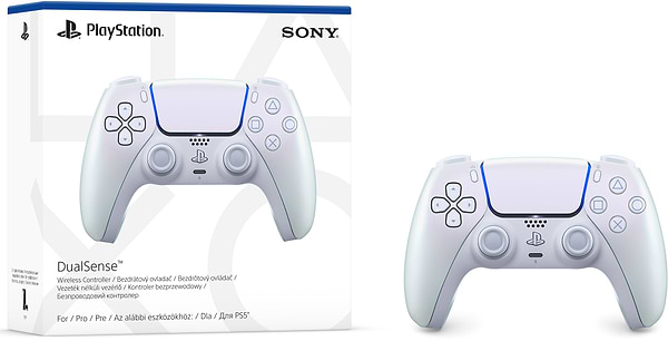 Фото - Геймпад PlayStation Dualsense Chrome Pearl