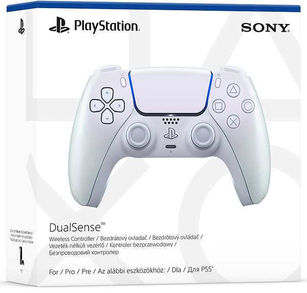 Фото - Геймпад PlayStation Dualsense Chrome Pearl