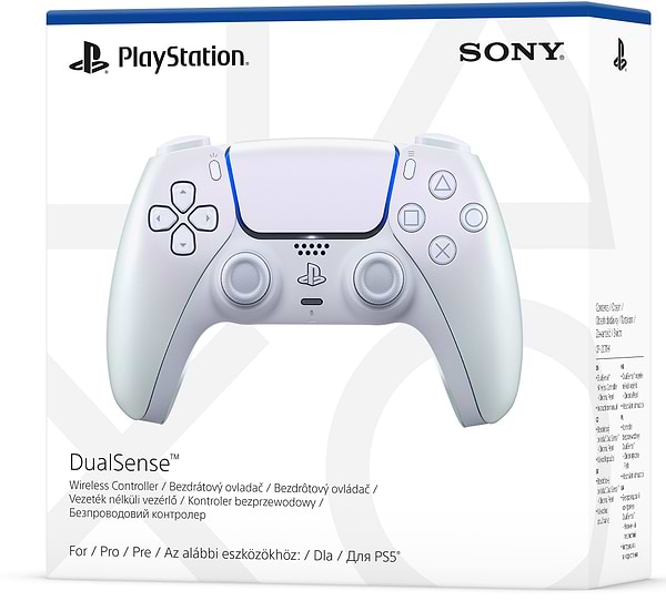 Фото - Геймпад PlayStation Dualsense Chrome Pearl