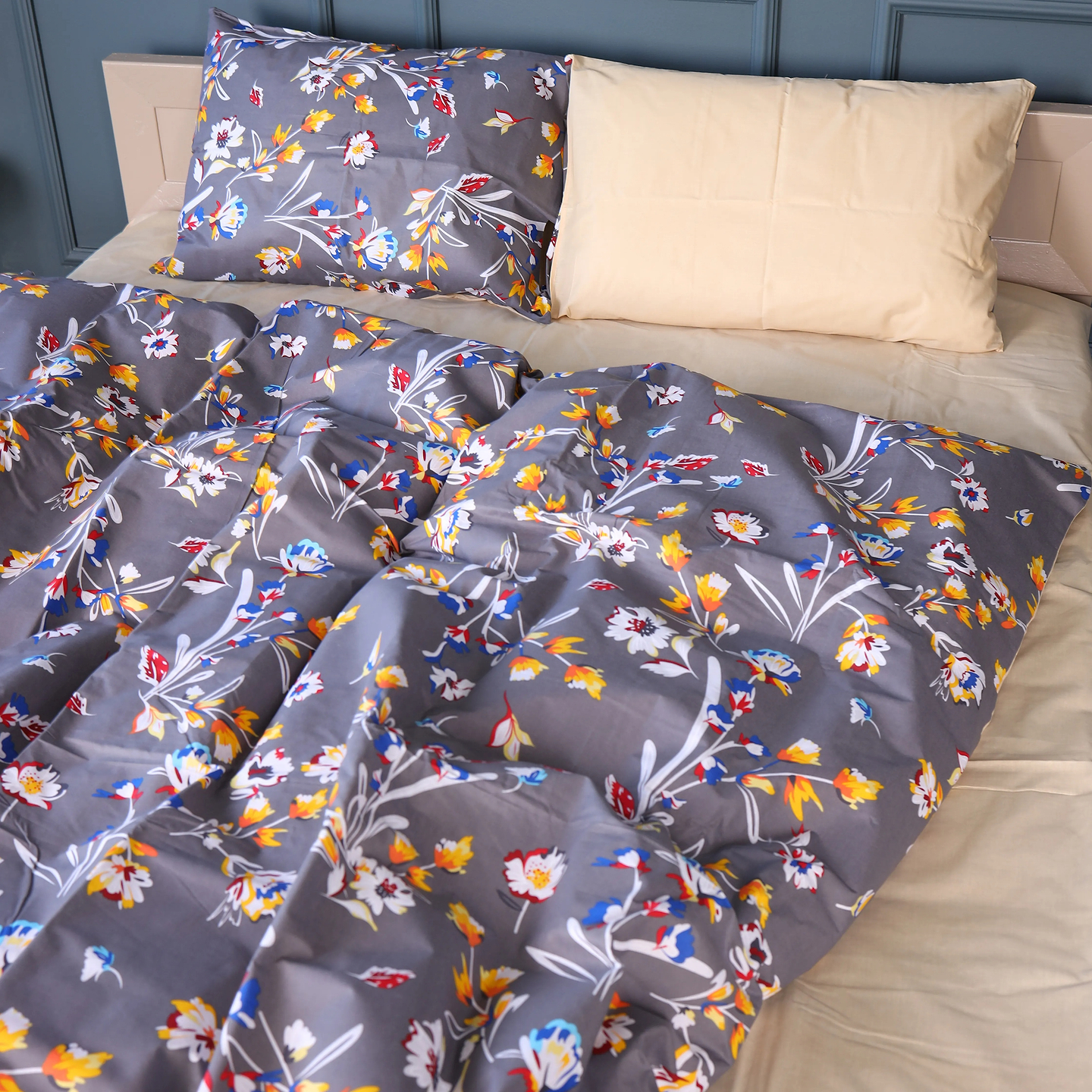 Комплект постільної білизни MirSon Бязь 17-0709 Desert Rose 175х210 см (2200010617412)