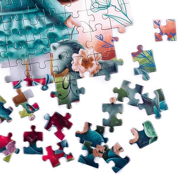 Фото - Пазлы (5-7 лет) De.tail «Little doll with a horse» (120 элем.) (DT100-03)	