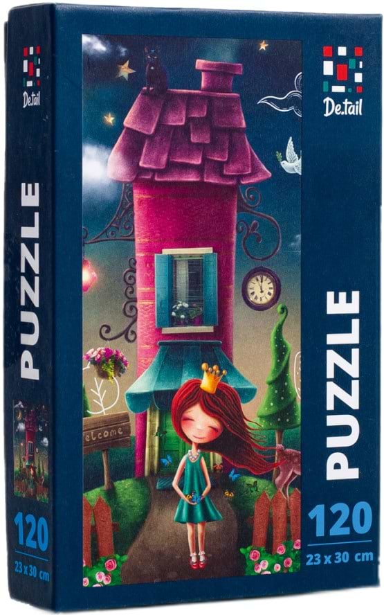 Фото - Пазлы (5-7 лет) De.tail «Magic princess house» (120 элем.) (DT100-08)       	