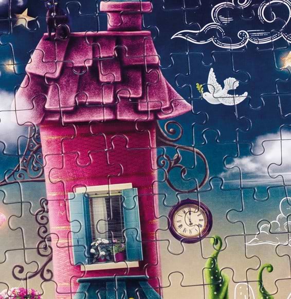 Фото - Пазлы (5-7 лет) De.tail «Magic princess house» (120 элем.) (DT100-08)       	