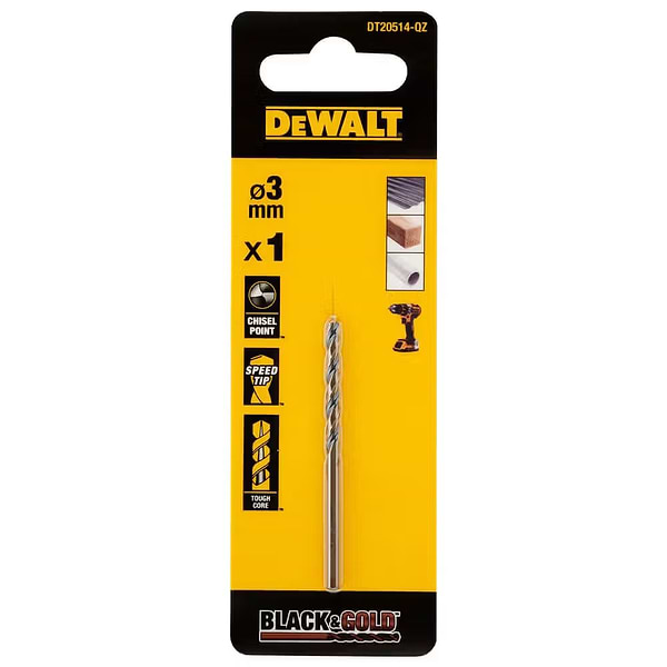 Фото - Сверло DeWALT Black&Gold HSS-G (DT20514)