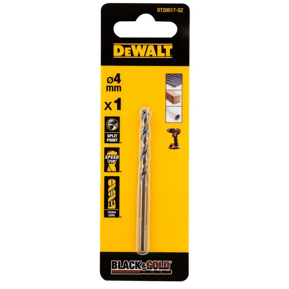 Сверло DeWALT Black&Gold HSS-G (DT20517) - Фото 1