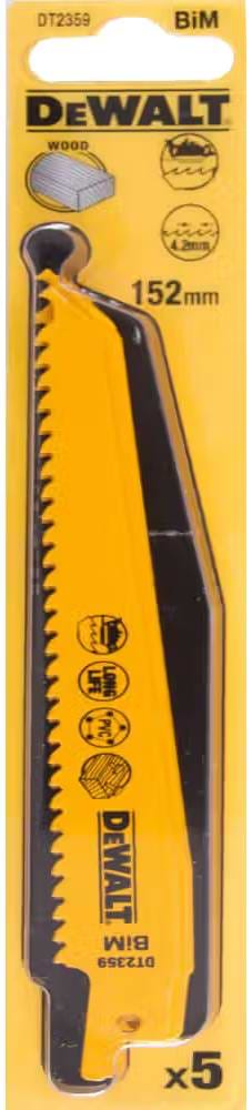 Фото - Полотно DeWALT 5 шт. (DT2359)