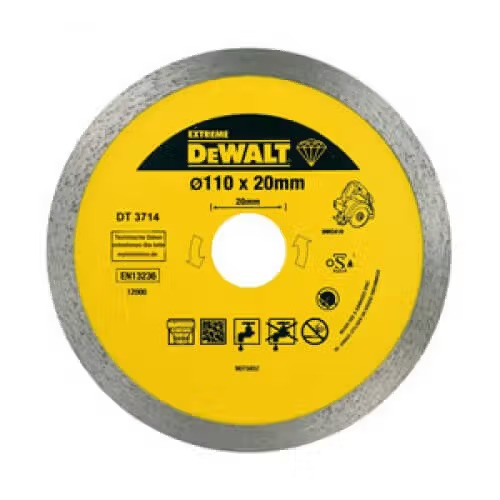 Диск алмазний DeWALT 110х1.6х20 мм (DT3714)