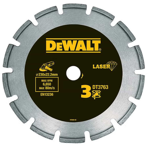 Фото - Диск алмазный DeWALT 125x2х22.2 мм (DT3761)