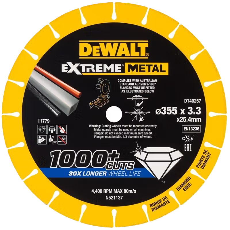 Диск алмазний DeWALT 355 мм (DT40257)