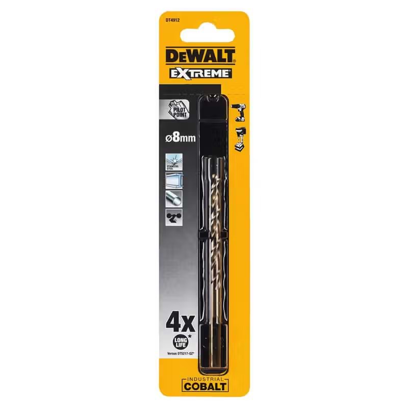 Сверло DeWALT EXTREME INDUSTRIAL COBALT HSS-CO (DT4912)