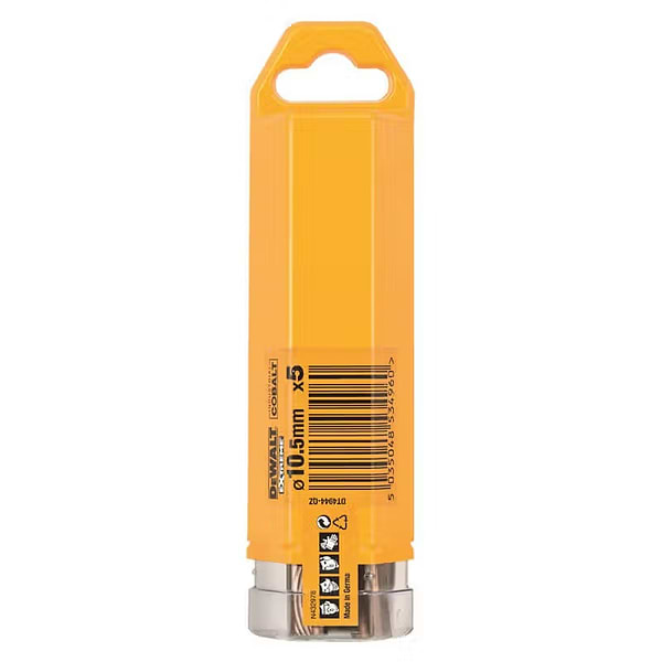Фото - Свердло DeWALT EXTREME INDUSTRIAL COBALT HSS-CO 5 шт. (DT4944)
