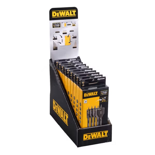 Фото - Набір свердел DeWALT EXTREME IMPACT 6 шт. (DT70832)