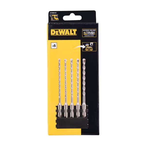 Фото - Набір бурів DeWALT SDS Plus 160 мм (DT70838)