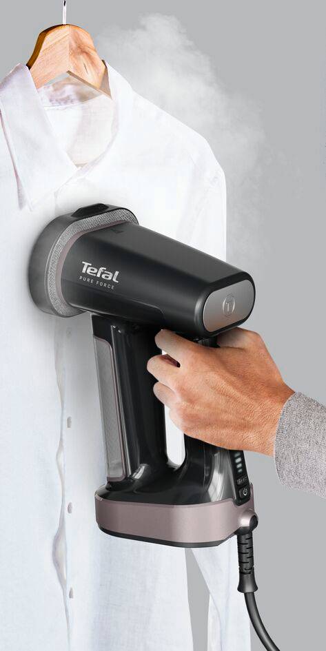 Фото - Вертикальный отпариватель ручной Tefal DT8765E0 PURE FORCE 3IN1